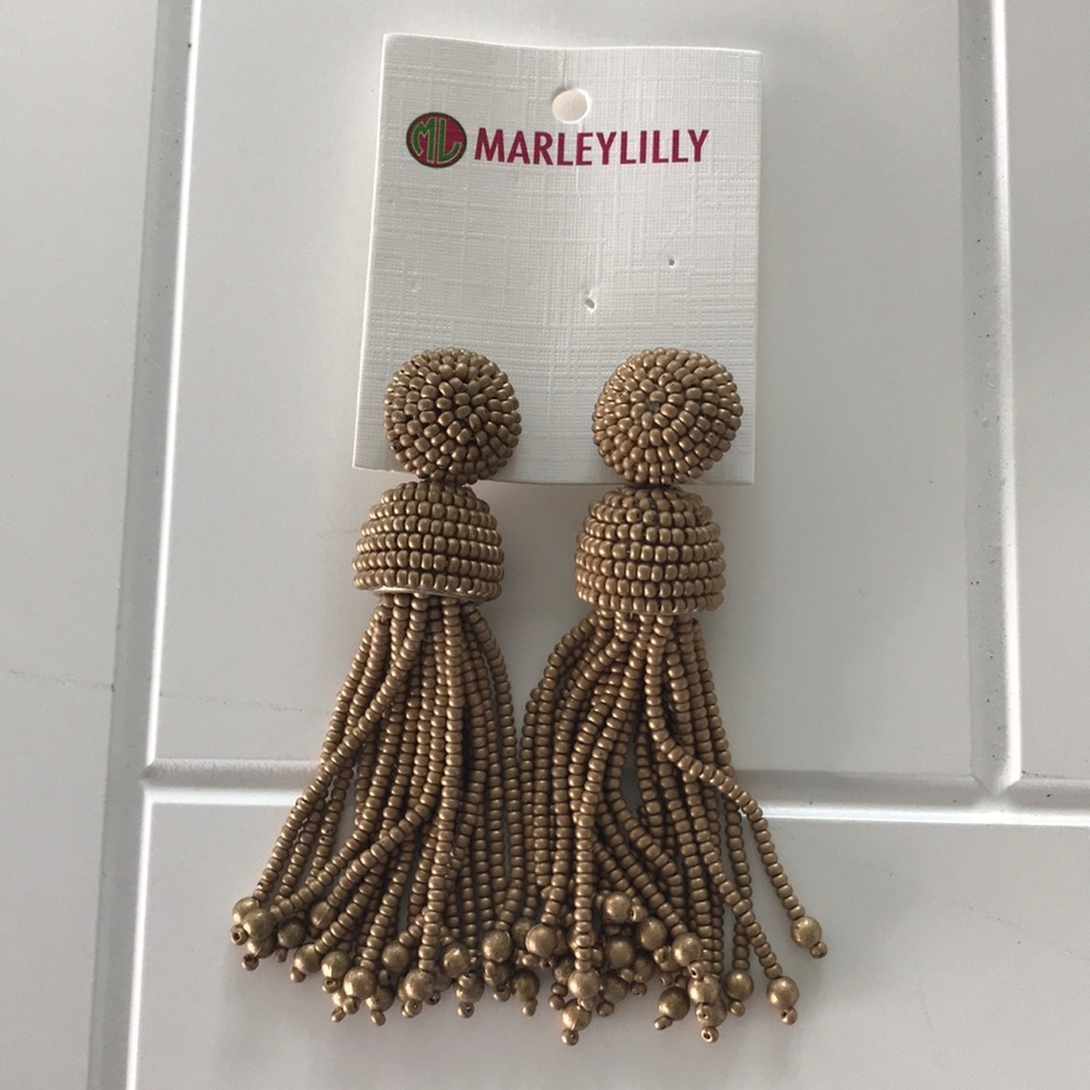 NWT Marleylilly Earrings - tassels